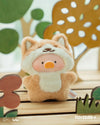 TOYZEROPLUS Lulu The Piggy Animal Party Puppet Show PVC Face Plush Keychain Blind Box