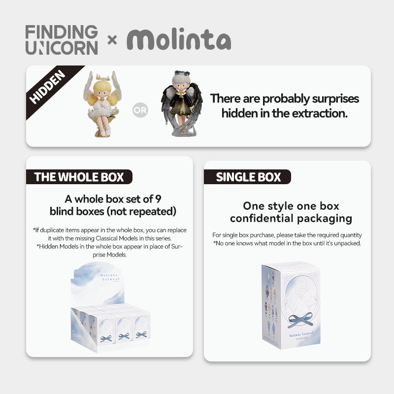 FINDING UNICORN Molinta Natural Series Blind Box