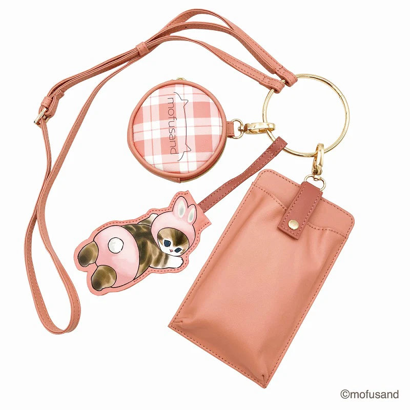 mofusand 3 Consecutive Shoulder Pouch - Usanyan