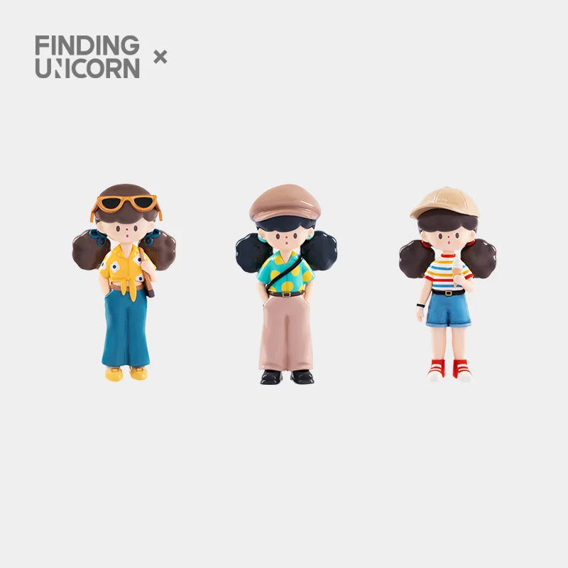 Finding Unicorn Molinta Retro Girls Series Blind Box