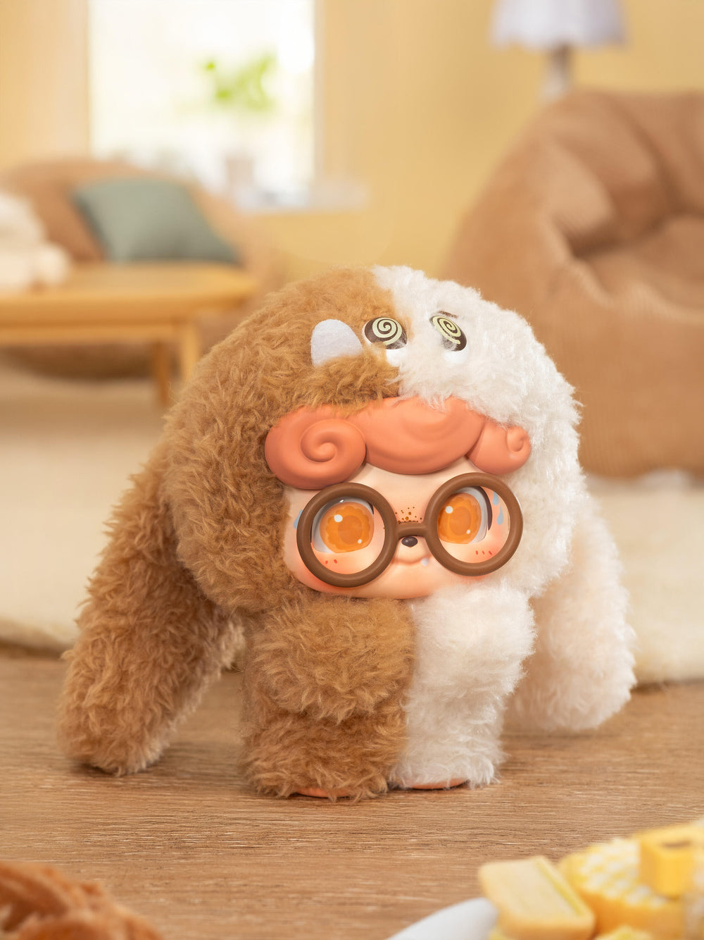 JOTOYS Q.Kid Emotional Hairy Monsters Series Plush Blind Box