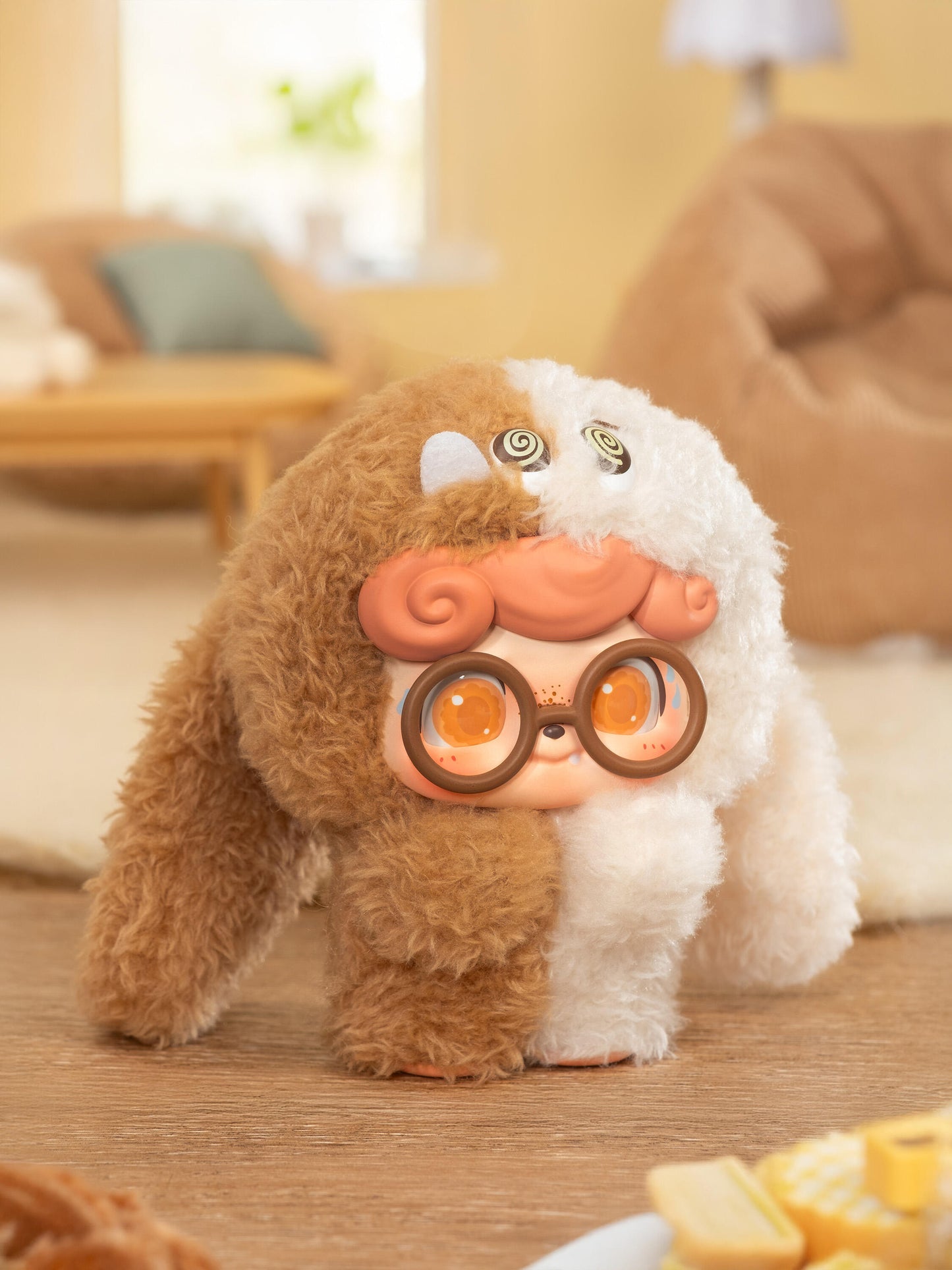 JOTOYS Q.Kid Emotional Hairy Monsters Series Plush Blind Box