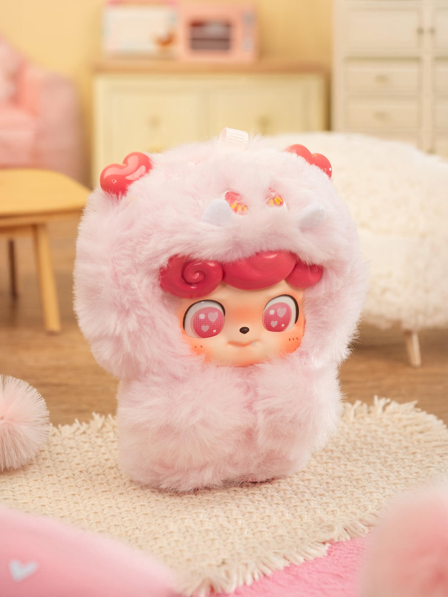 JOTOYS Q.Kid Emotional Hairy Monsters Series Plush Blind Box