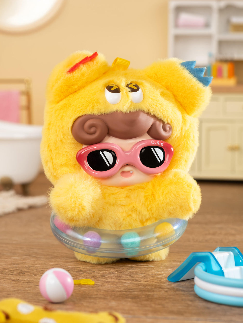 JOTOYS Q.Kid Emotional Hairy Monsters Series Plush Blind Box
