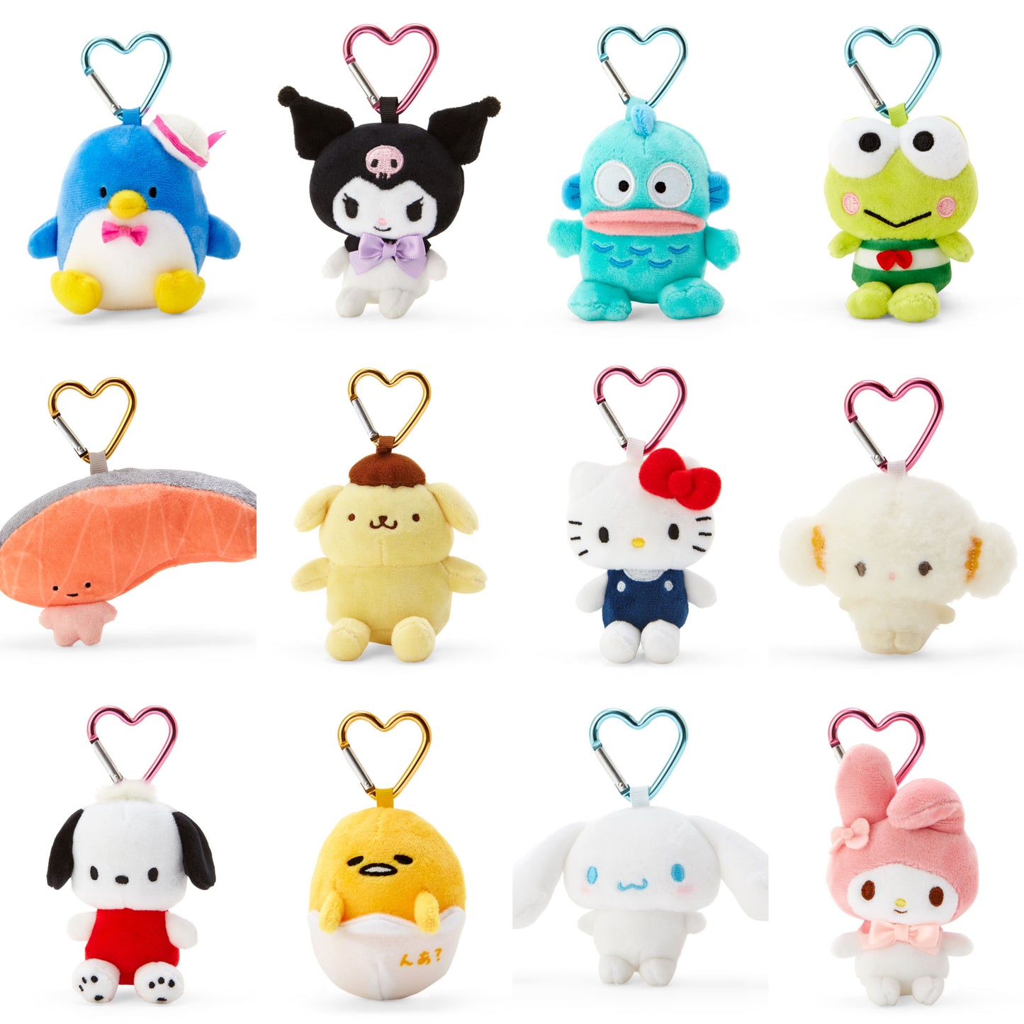 SANRIO CHARACTER AWARD MASCOT HOLDER /PLUSH KEYCHAIN