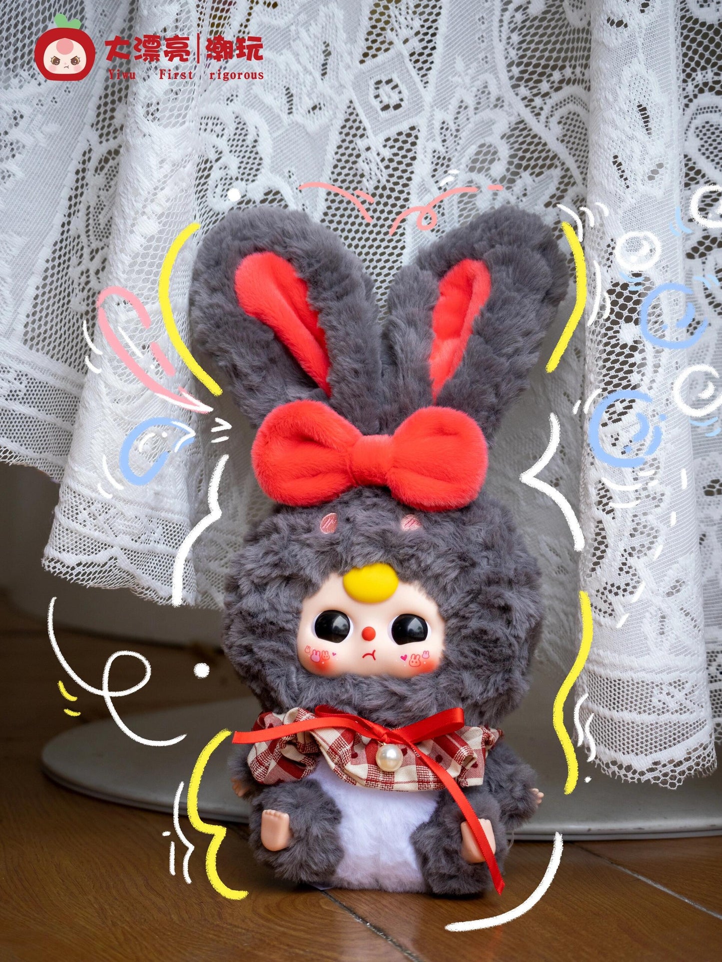 Baby Three V2 Lily Rabbit Town Plush Series Blind Box