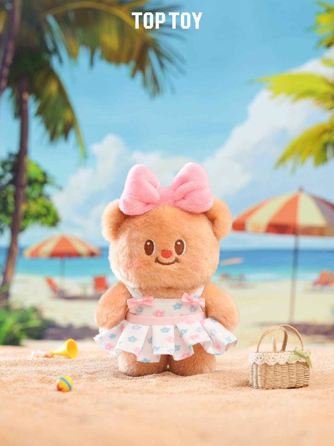 TOP TOY Butterbear Versatile Wardrobe Plush Pendant Series Blind Box