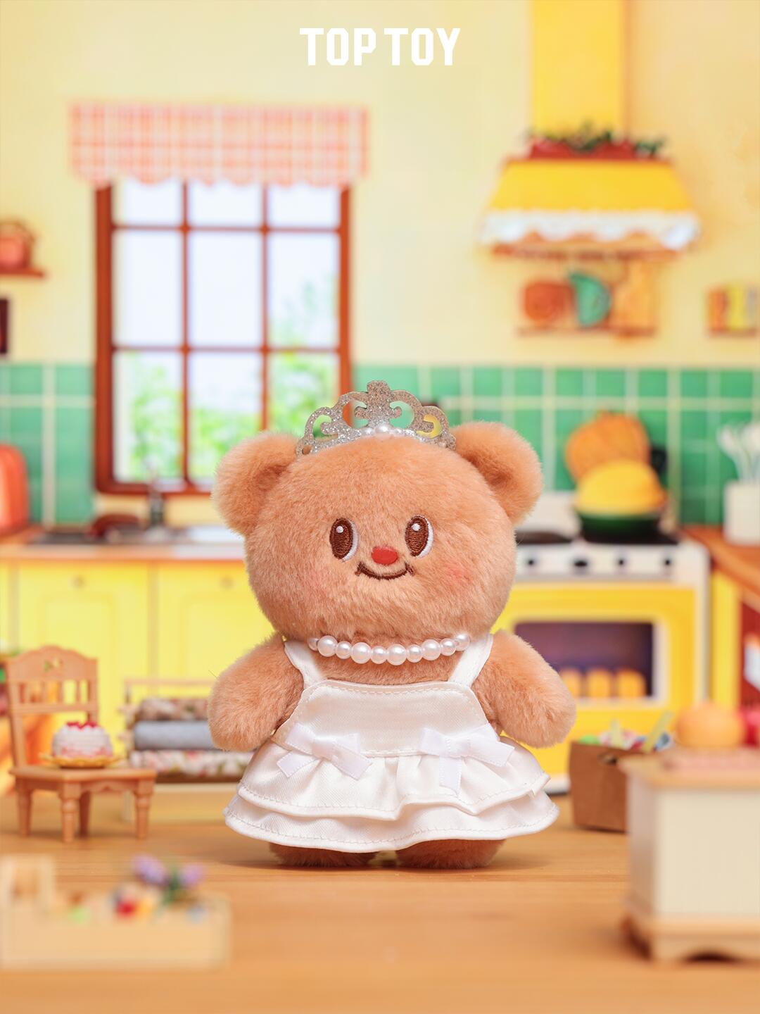 TOP TOY Butterbear Versatile Wardrobe Plush Pendant Series Blind Box