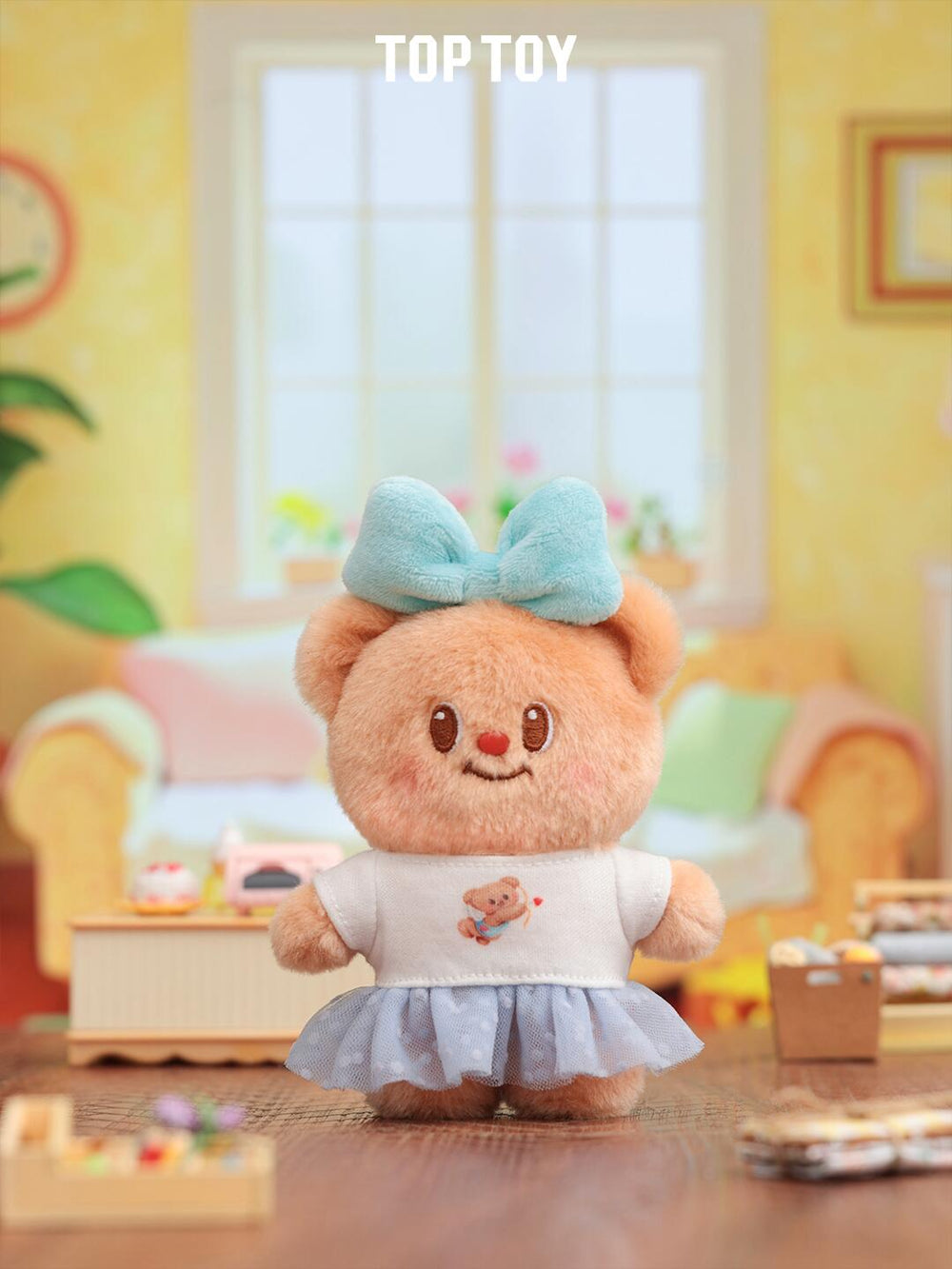 TOP TOY Butterbear Versatile Wardrobe Plush Pendant Series Blind Box