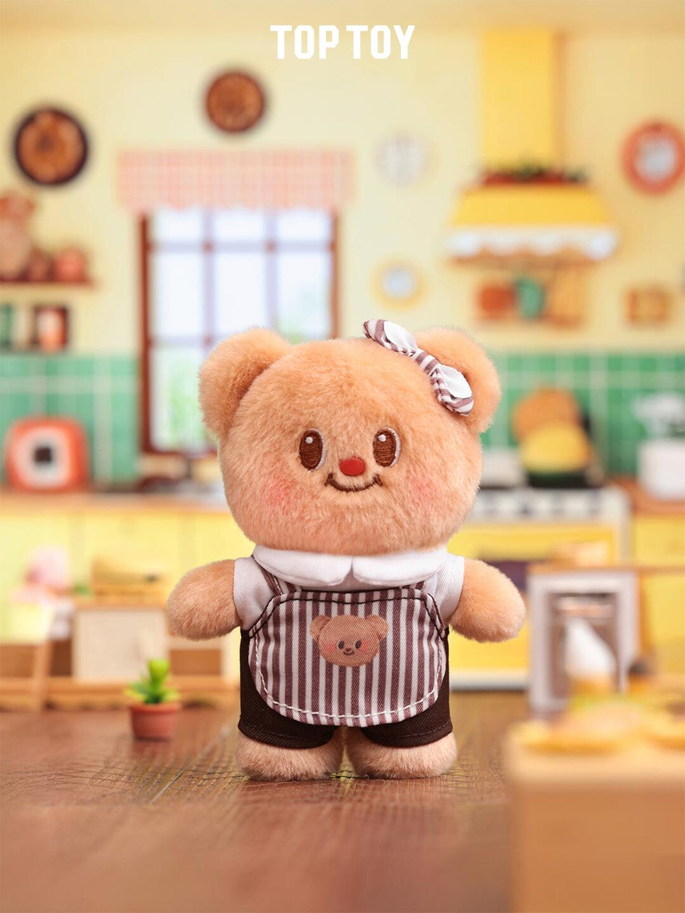 TOP TOY Butterbear Versatile Wardrobe Plush Pendant Series Blind Box