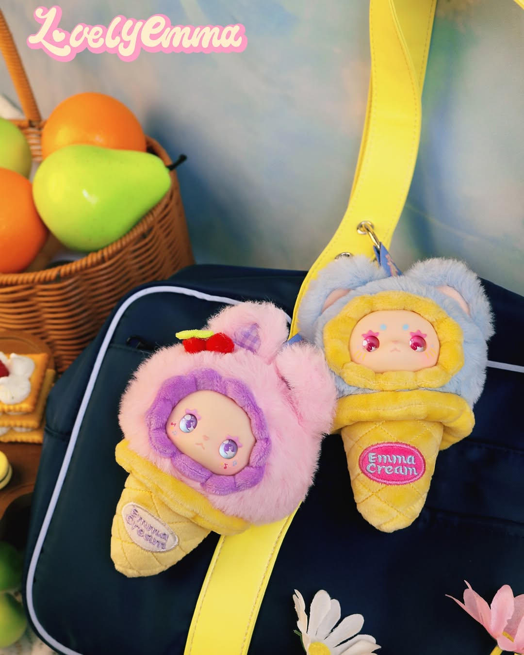 LOVELY EMMA Scoop Ice Cream Series Plush Pendant Blind Box