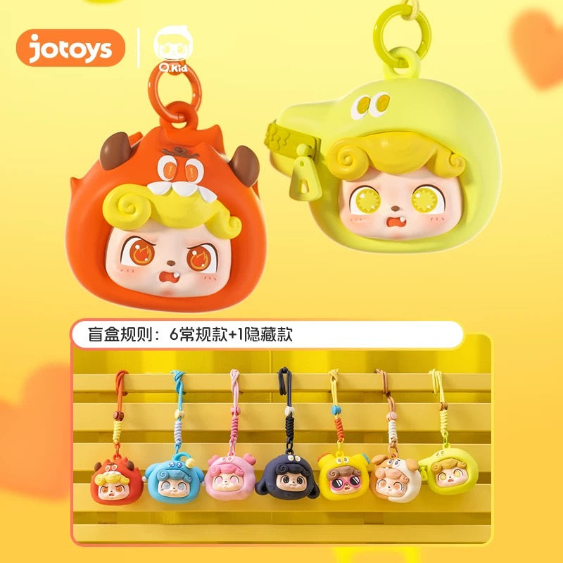 JOTOYS Q.Kid Emotional Monsters Series Earphone Bag Blind Box