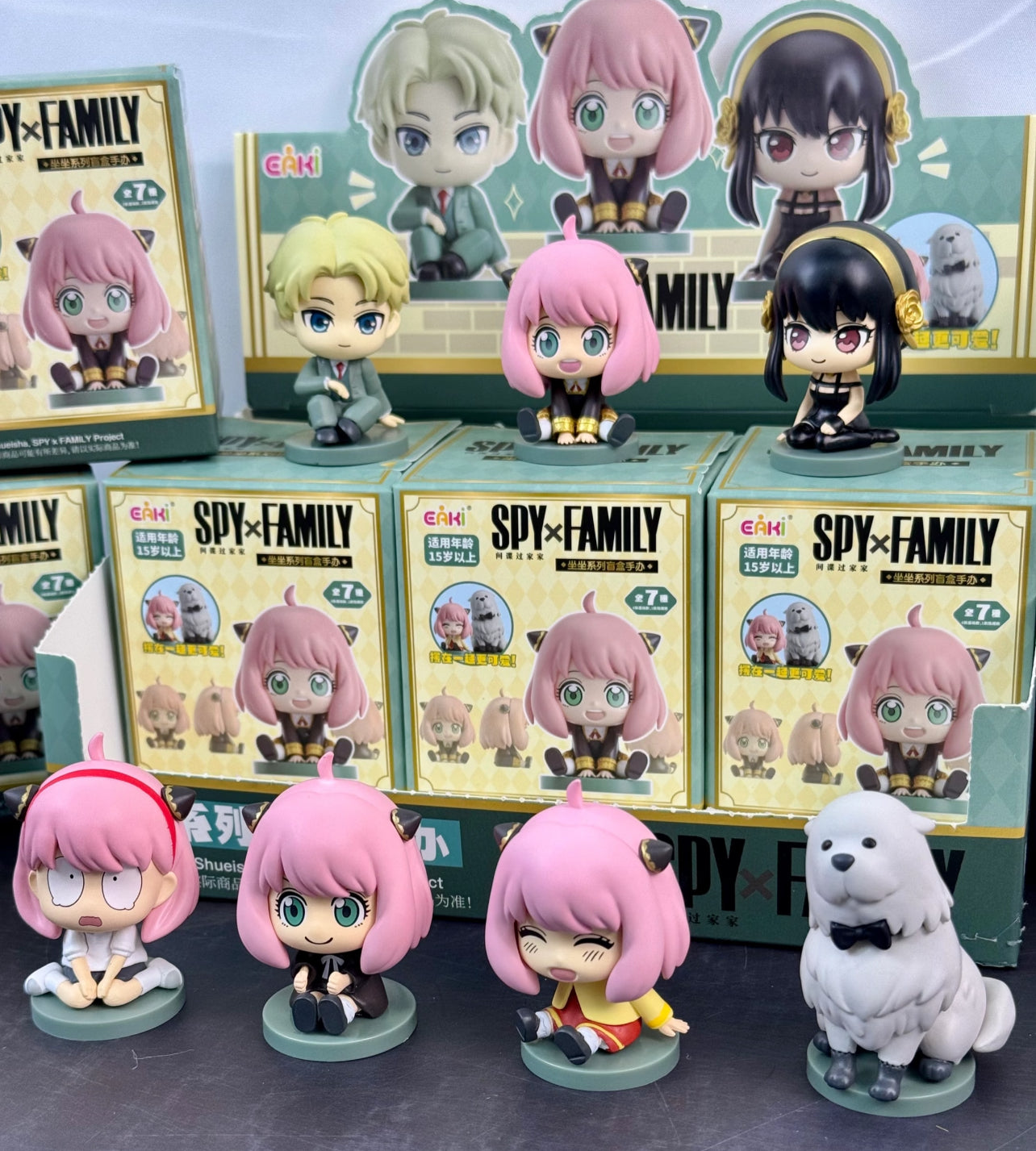 EAKI SPY × FAMILY Sitting Blind Box