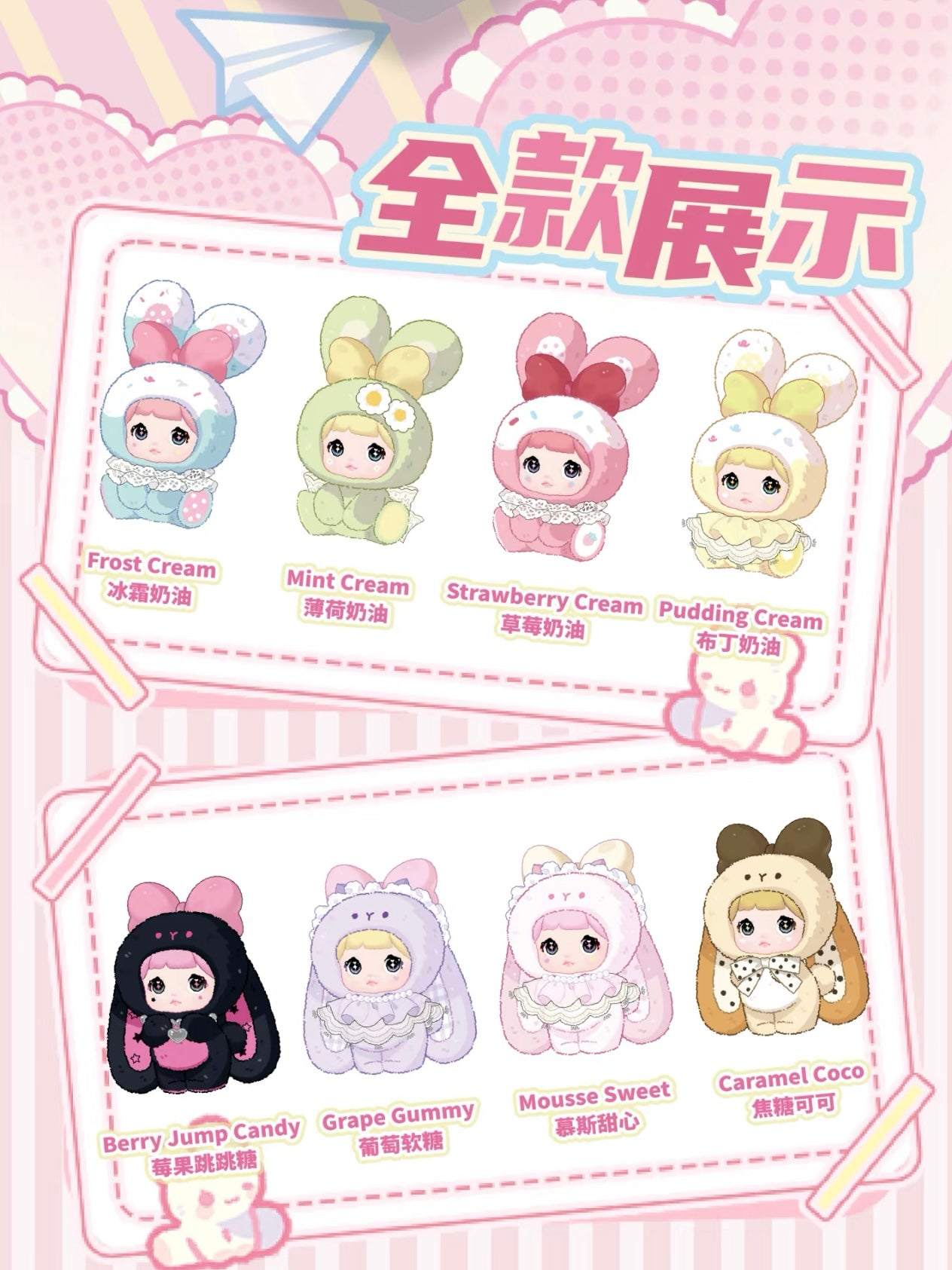 【PRE-ORDER】NOMMI Baby Sweetheart Bunny Series Blind Box