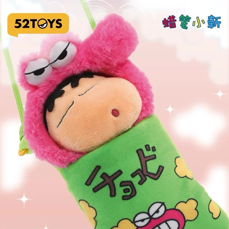52TOYS Crayon Shin-chan Plush Phone Lanyard/Phone Bag