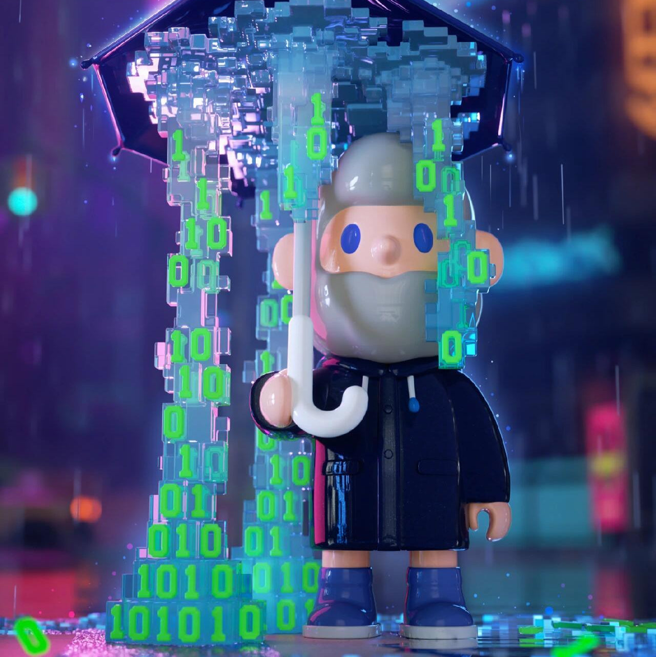 FINDING UNICORN FARMER BOB NEXT GENERATION PIXEL UNIVERSE Series Blind Box