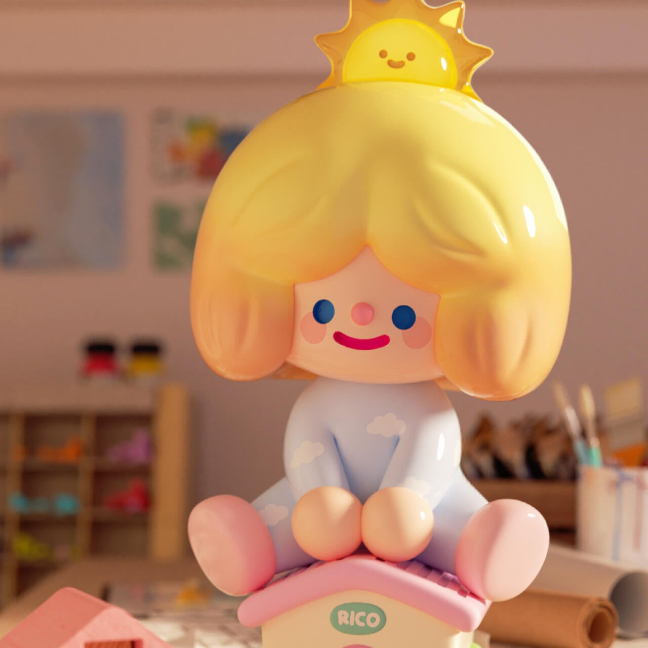 Finding Unicorn RiCO Happy Room Tour Series Blind Box