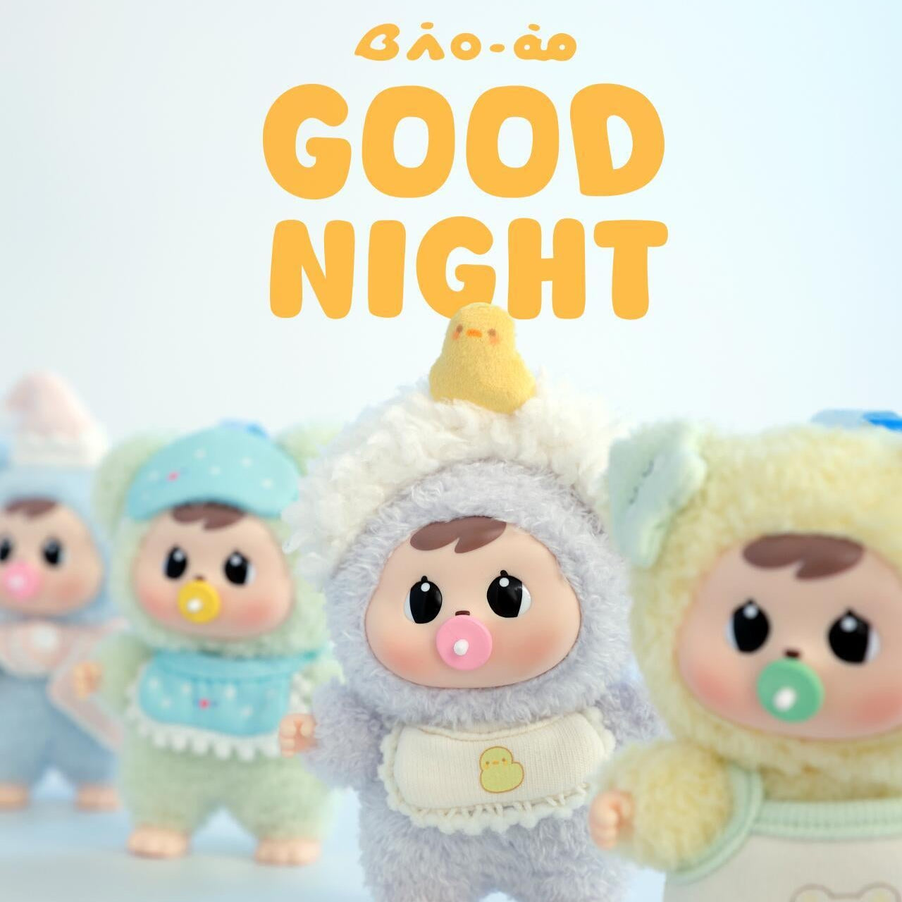 CQTOYS "Bao-ao,Goodnight!" Baby Series Plush Blind Box