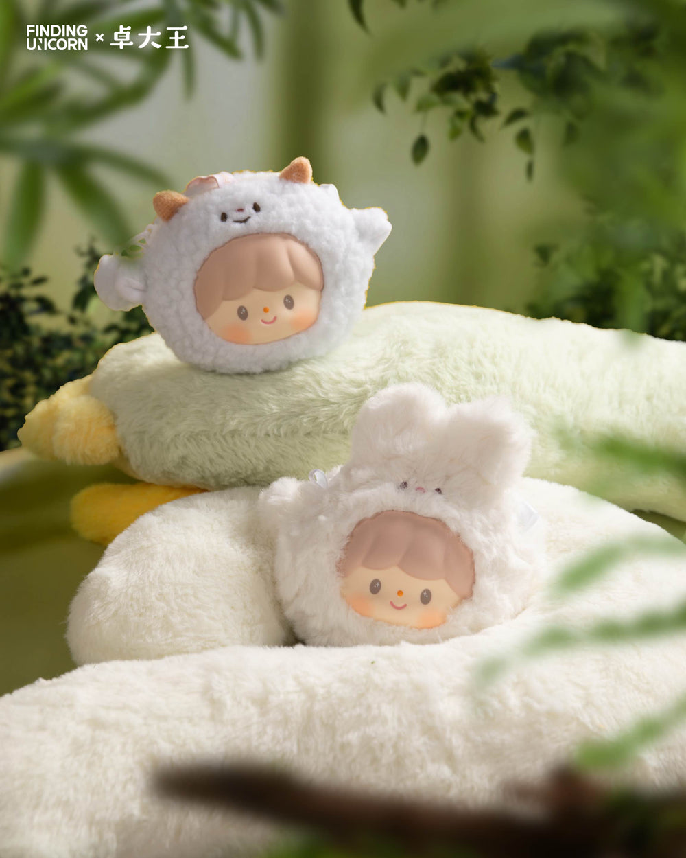 FINDING UNICORN zZoton Forest Concert Series Vinyl Plush Headphone Bag Blind Box