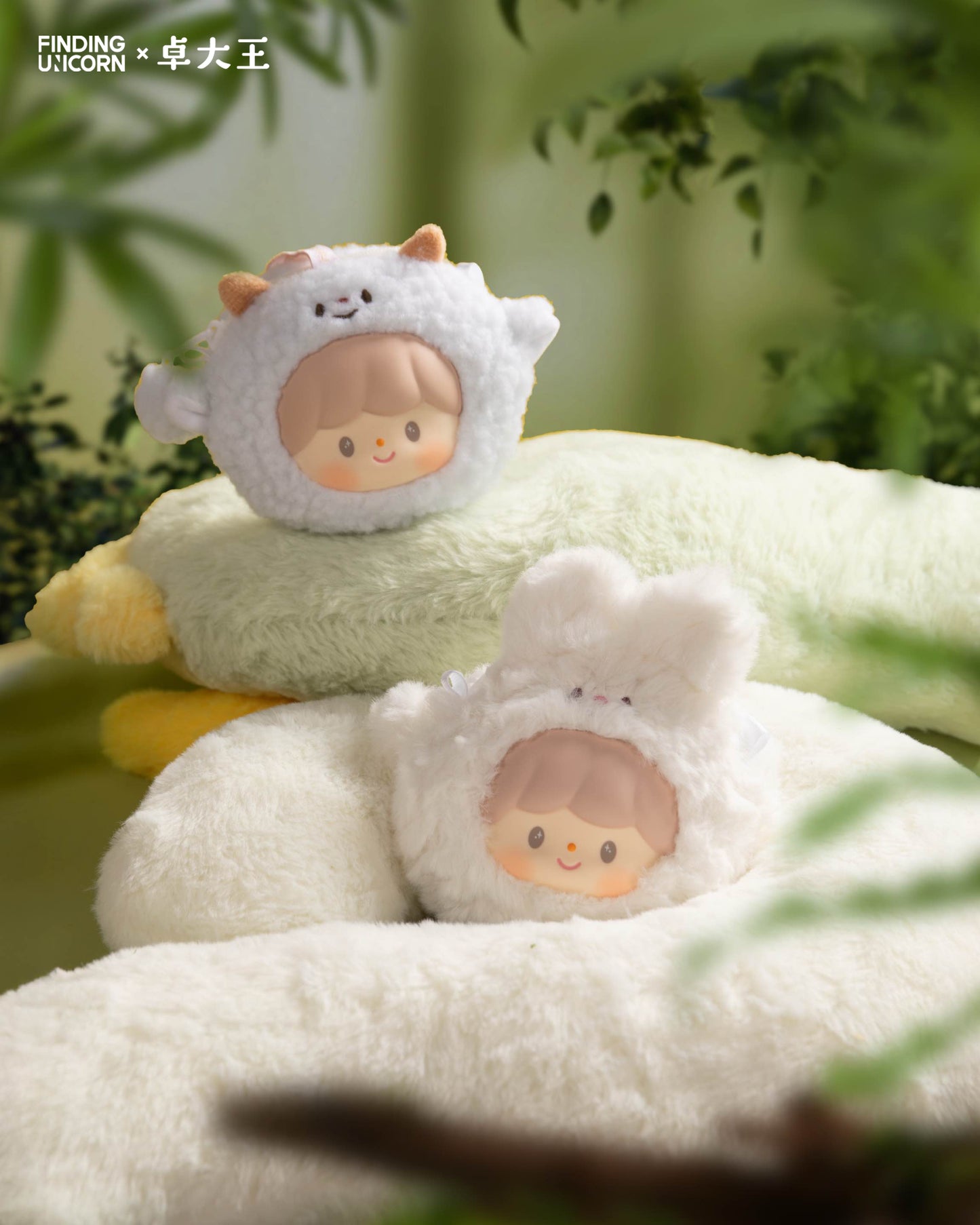 FINDING UNICORN zZoton Forest Concert Series Vinyl Plush Headphone Bag Blind Box