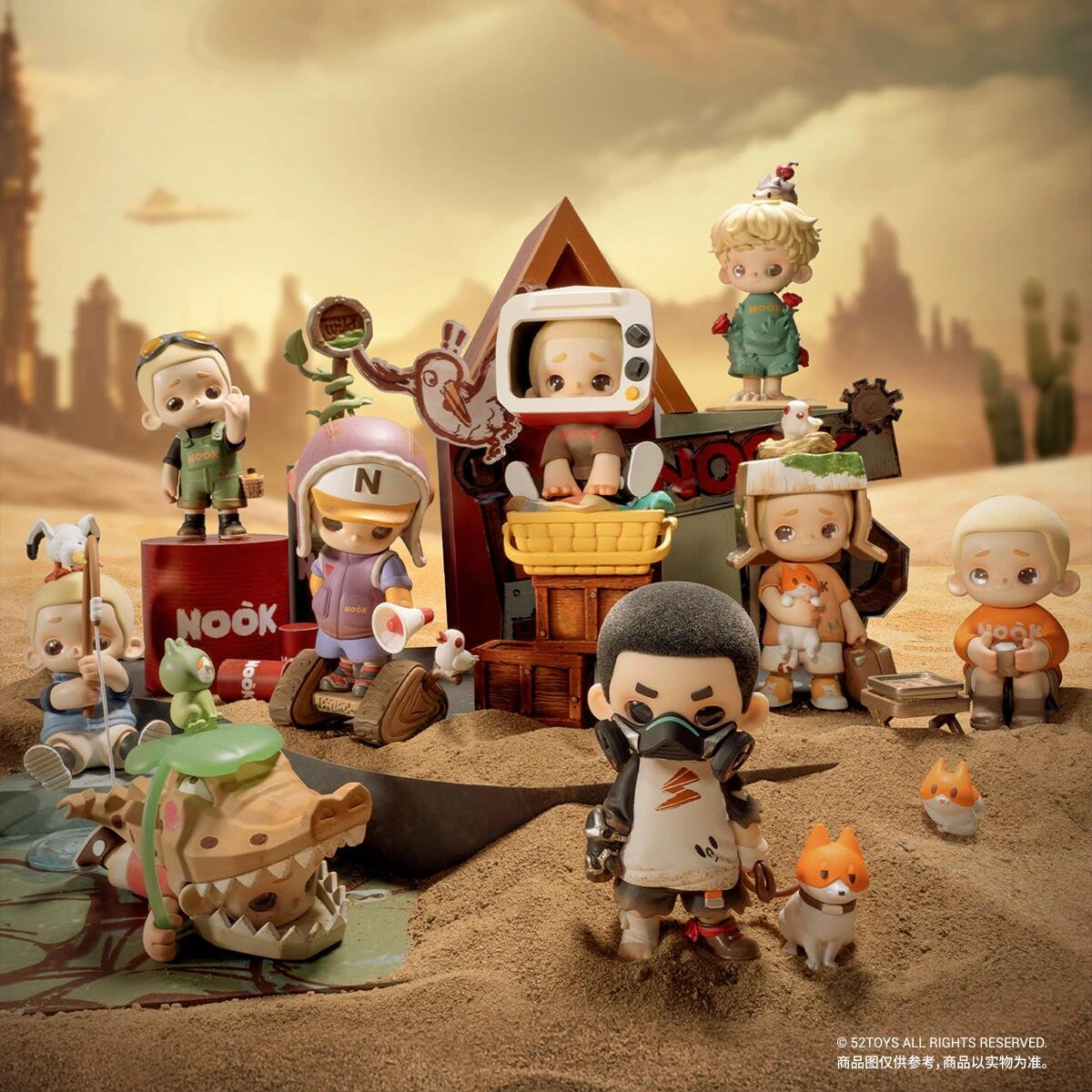 52TOYS Nook-Wasteland Park Blind Box