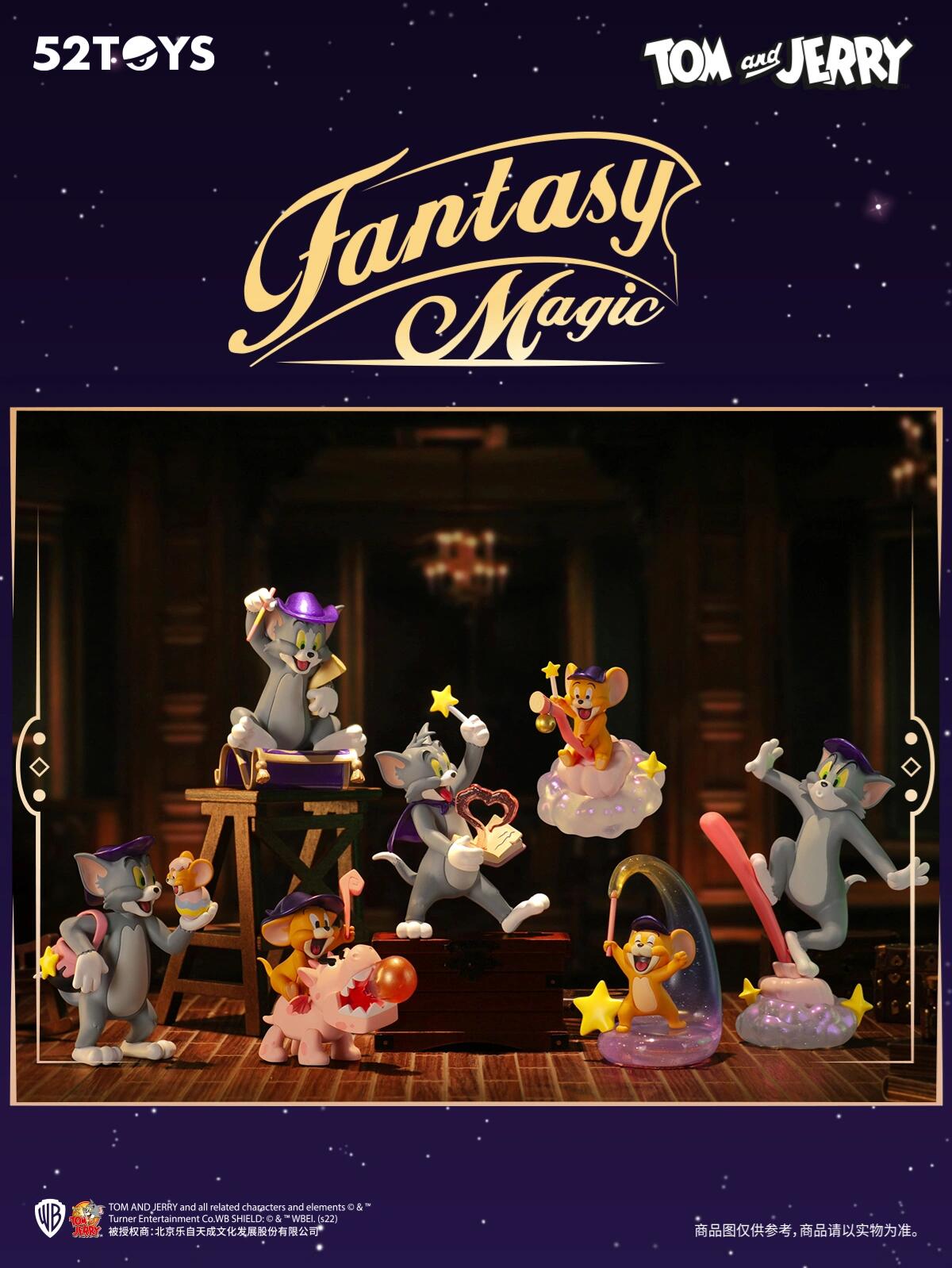 52TOYS TOM and JERRY-Fantasy Magic Series Blind Box