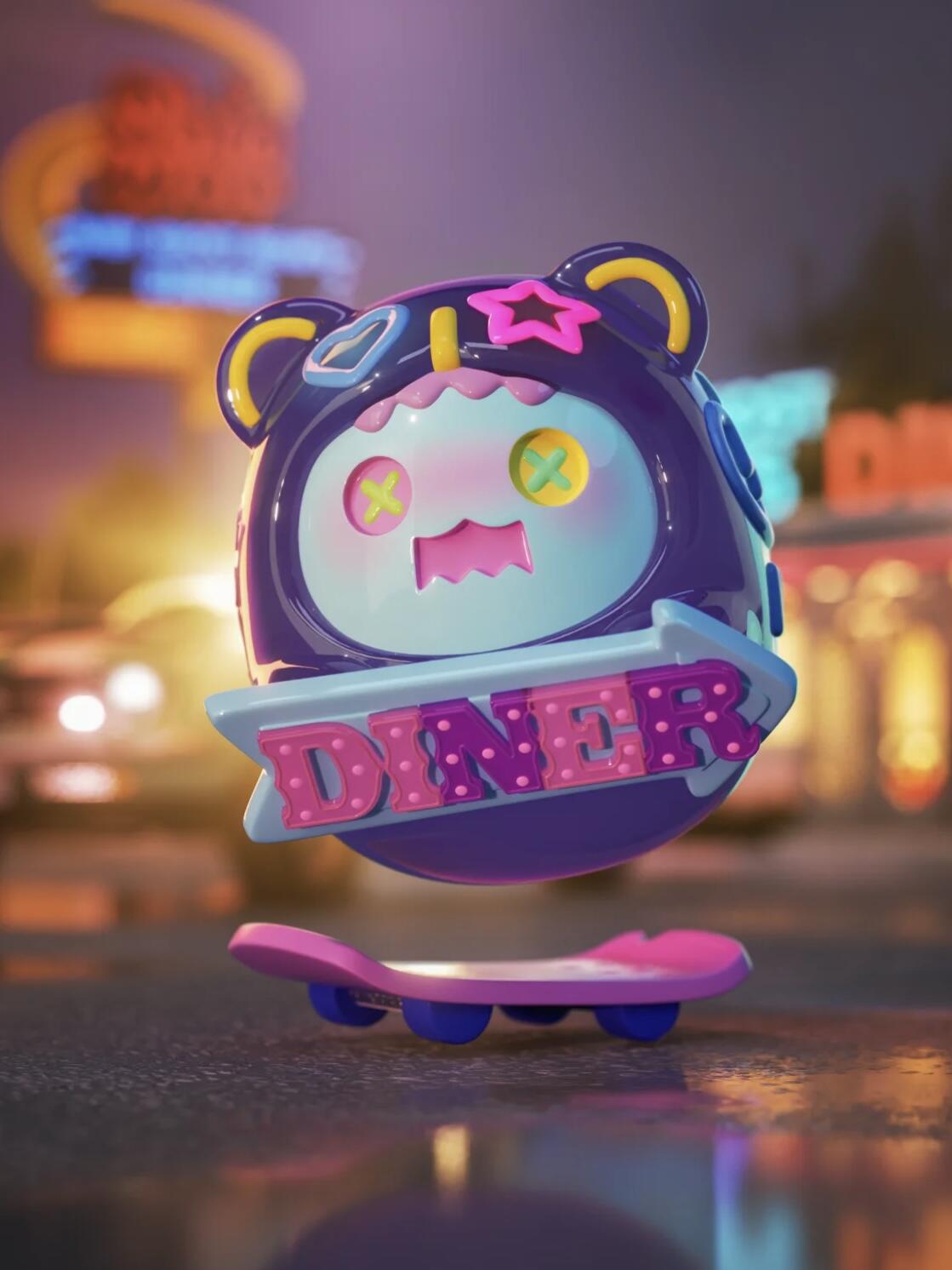 FINDING UNICORN ShinWoo Ghost Diner Series Blind Box