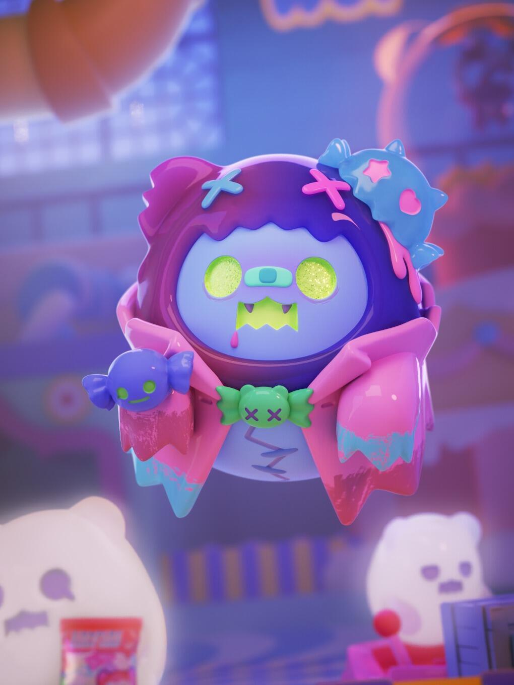 FINDING UNICORN ShinWoo Vampire Candy Shop Series Blind Box