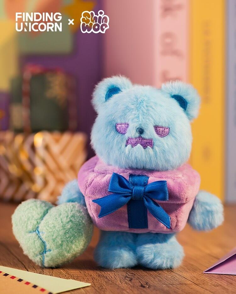 FINDING UNICORN ShinWoo The Cold Hug Series Plush Blind Box