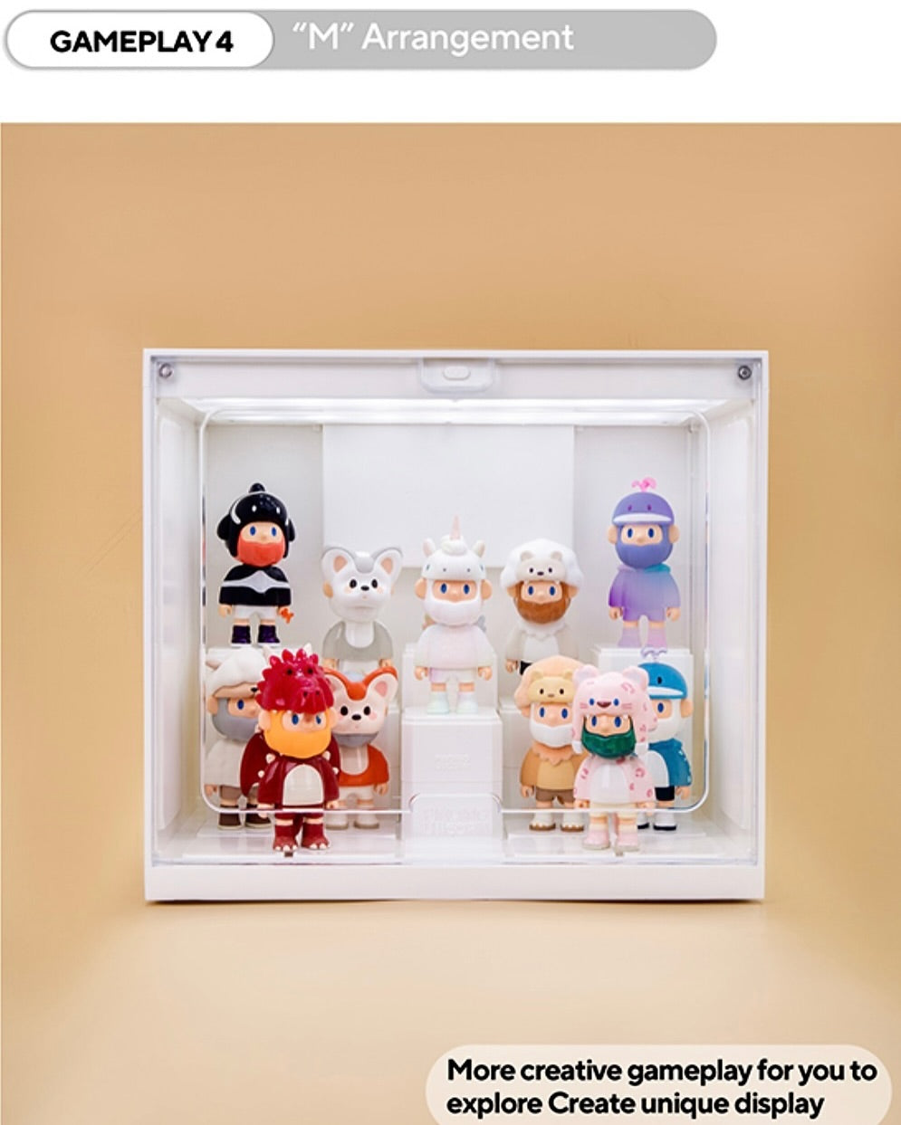 FINDING UNICORN Game Box Display Manual- White Color