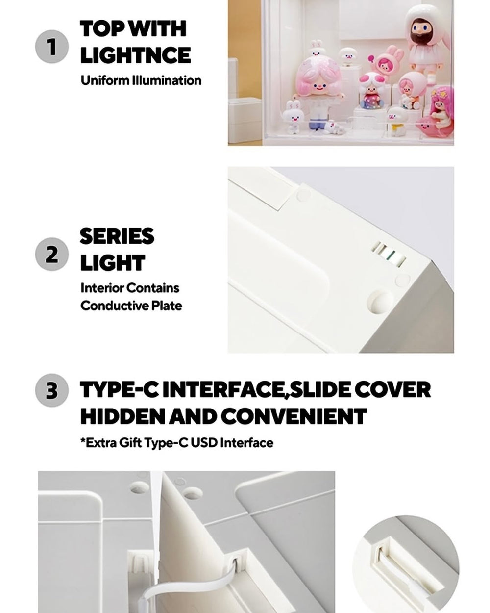 FINDING UNICORN Game Box Display Manual- White Color