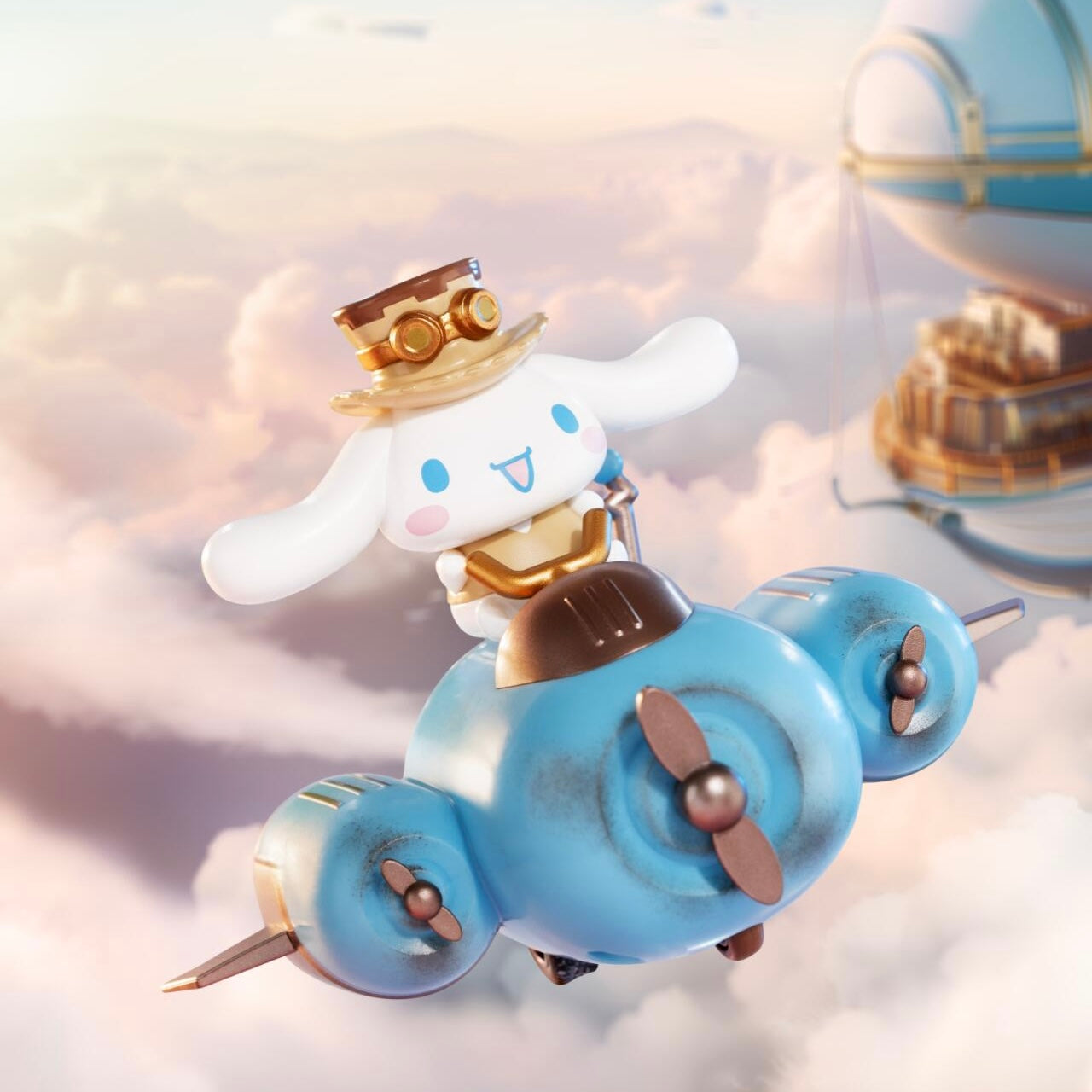 TOP TOY Sanrio Characters Steampunk Series Figures