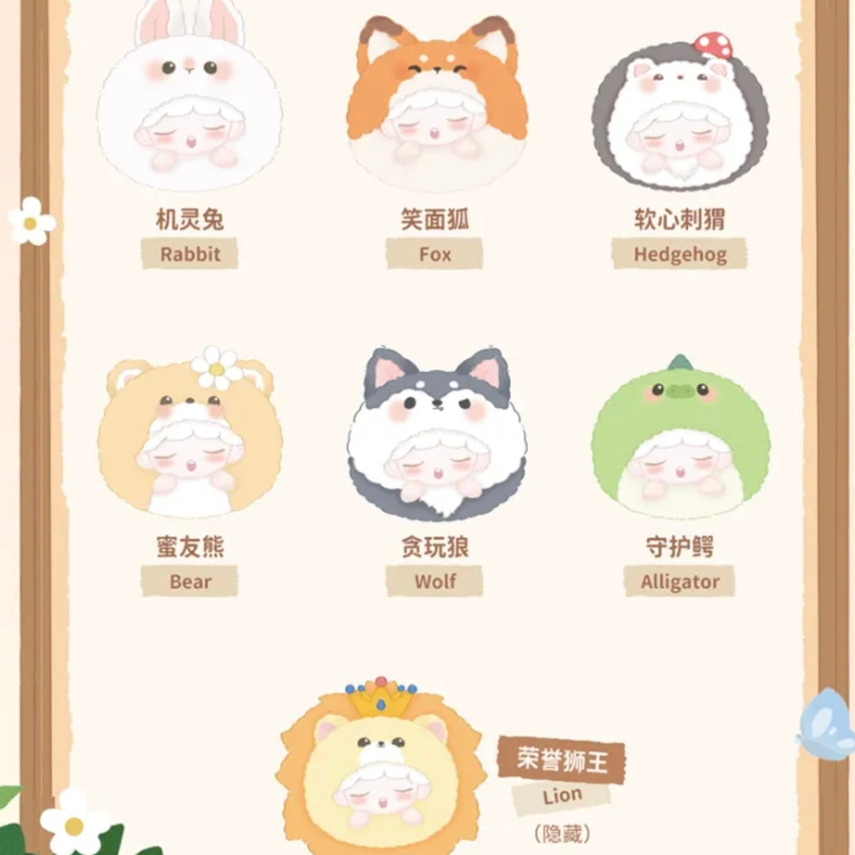 JOTOYS YUMO Forest Friends Series Blind Box