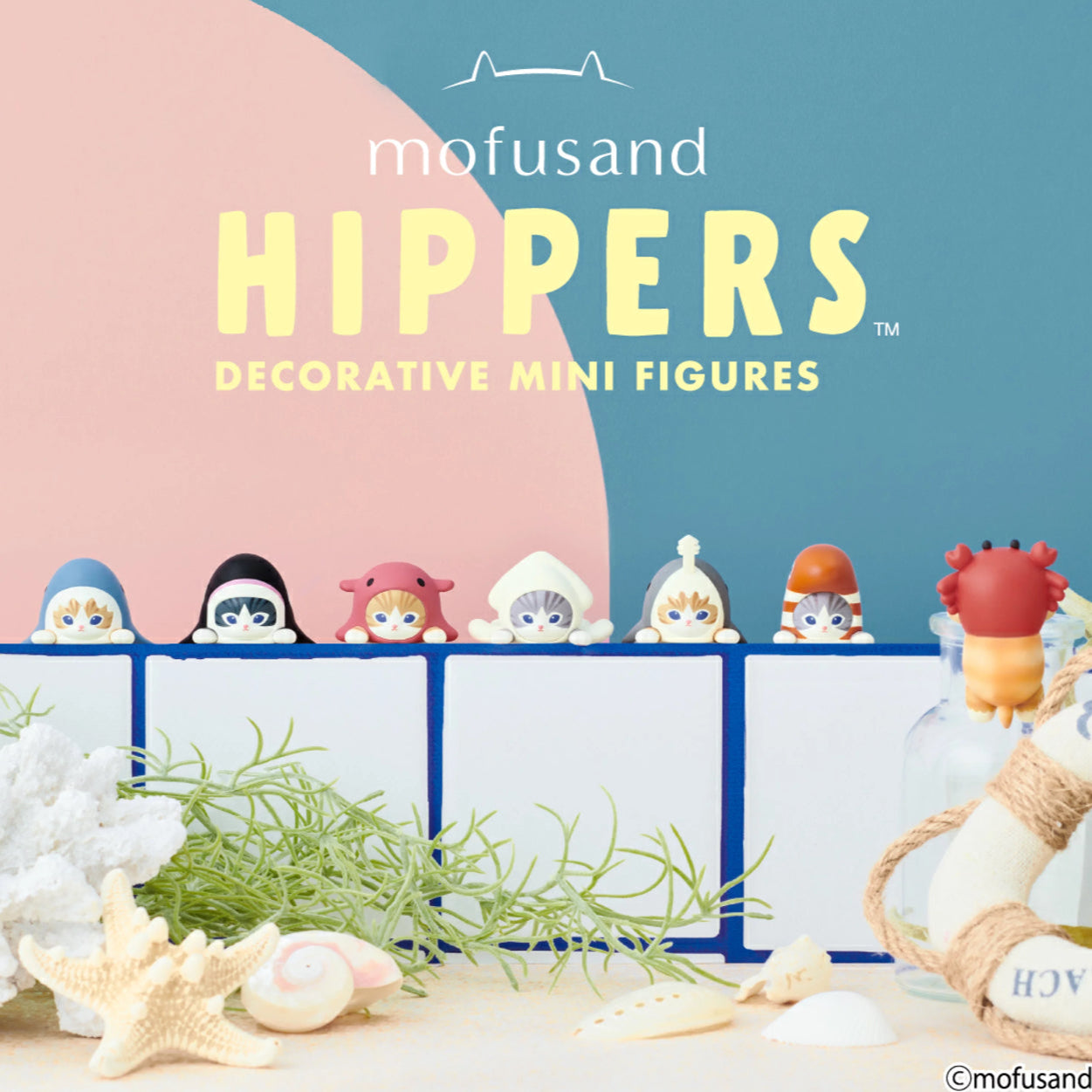 Mofusand Hippers Decorative Mini Blind Box