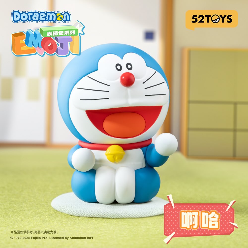 52TOYS Doraemon Emoji Series Blind Box