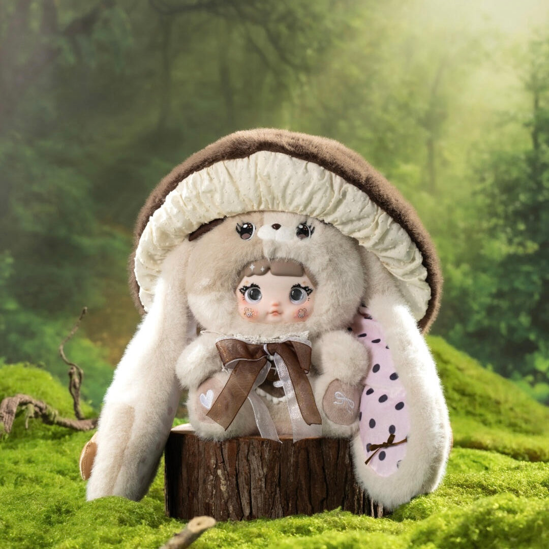 Hi TOY Nommi Mushroom Hat 400% Series Plush Blind Box