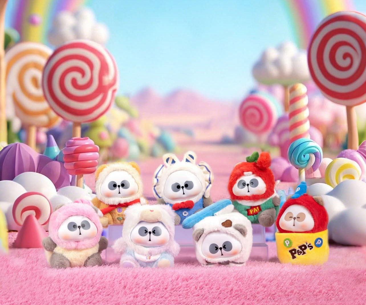 MR.PA - Candy Series Vinyl Plush Keychain Blind Box