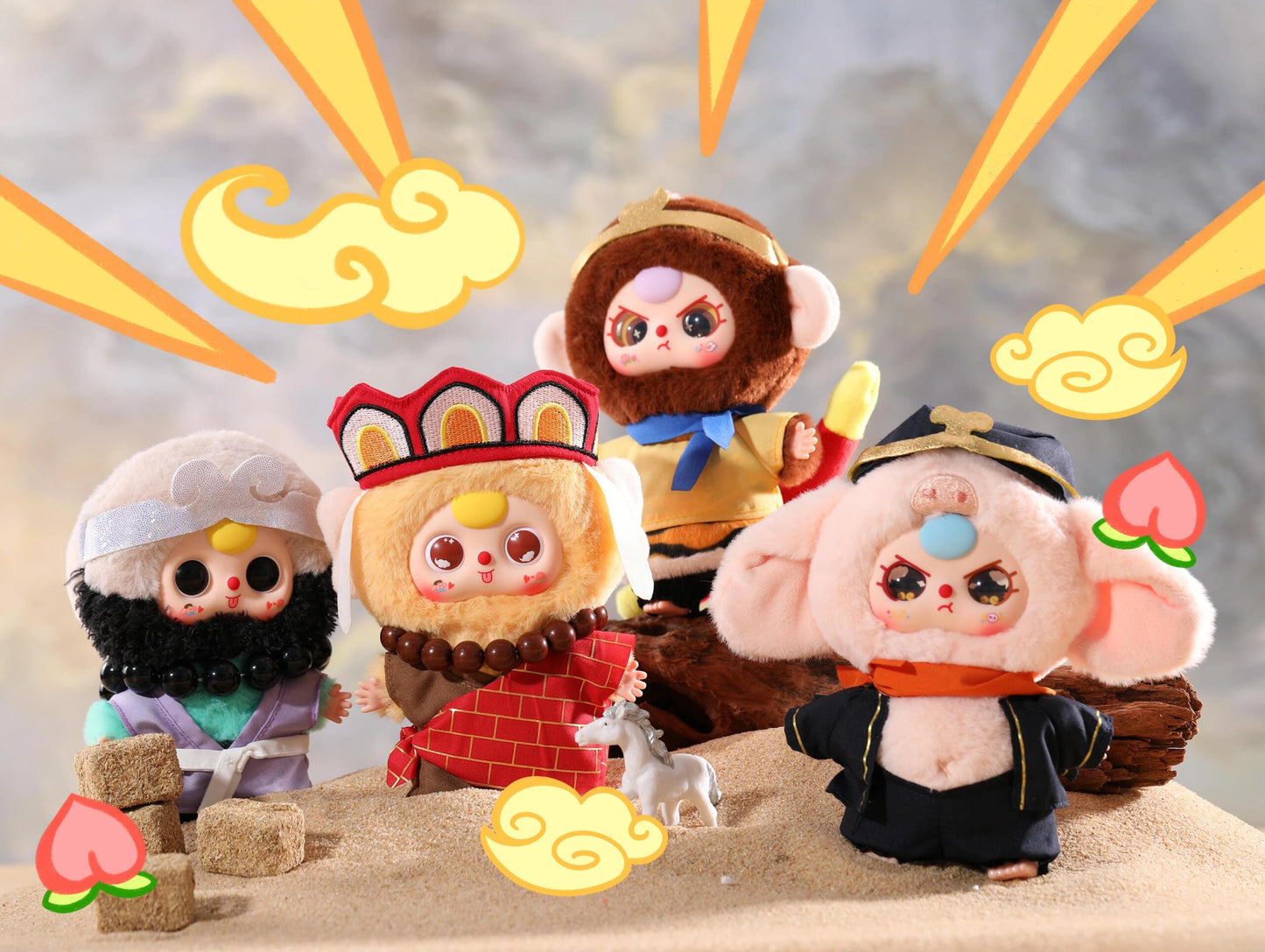 Baby Three Havoc in Heaven Plush Blind Box