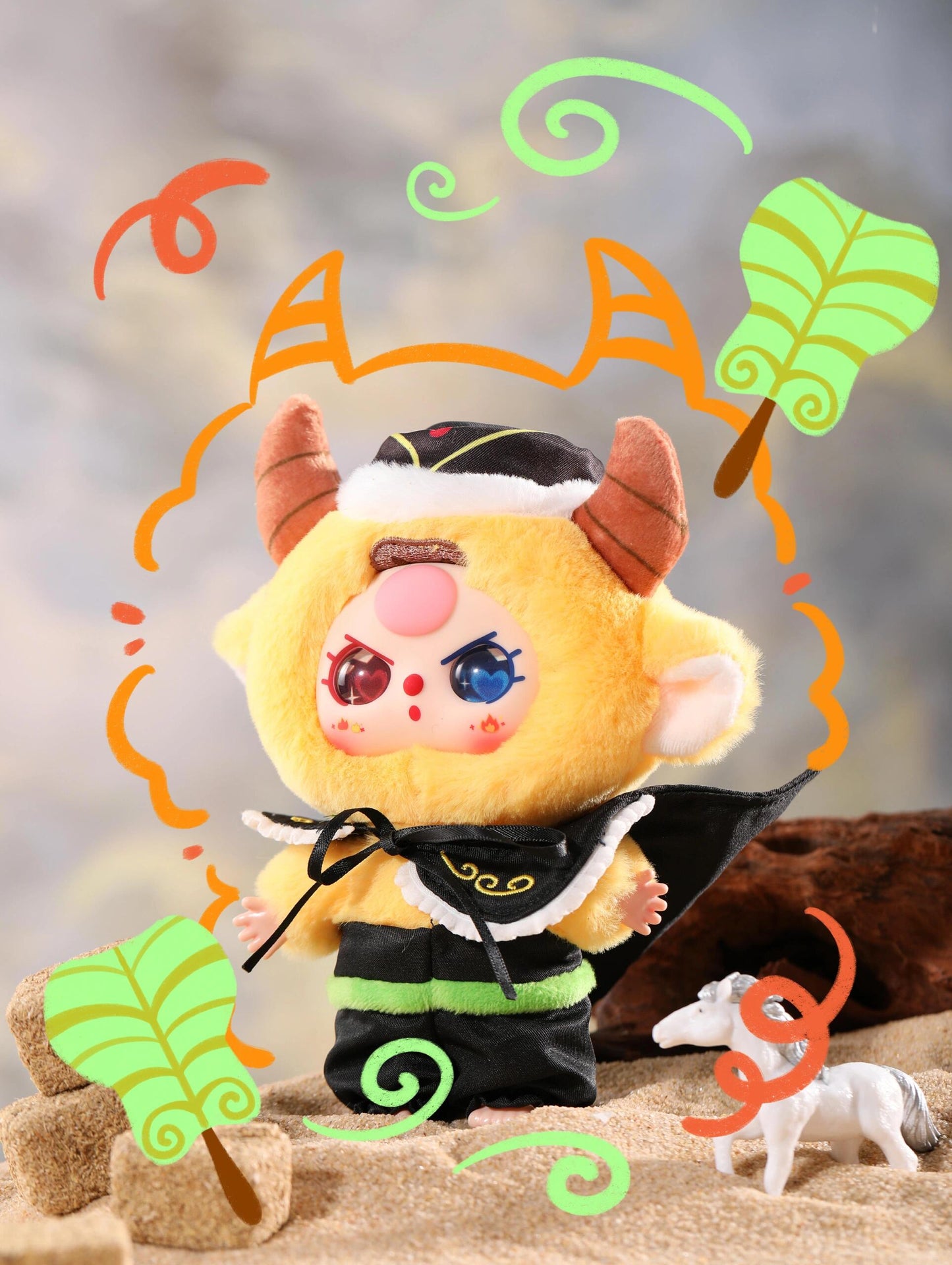 Baby Three Havoc in Heaven Plush Blind Box