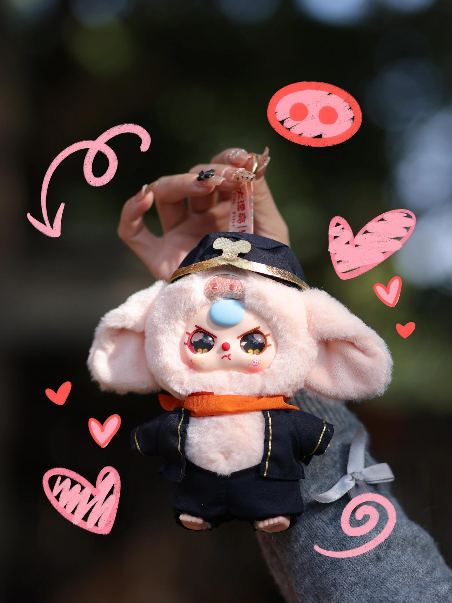 Baby Three Havoc in Heaven Plush Blind Box