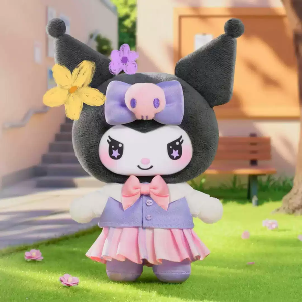 TOP TOY Sanrio KUROMI School Life Series Plush Pendant Blind Box
