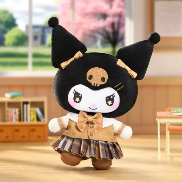 TOP TOY Sanrio KUROMI School Life Series Plush Pendant Blind Box