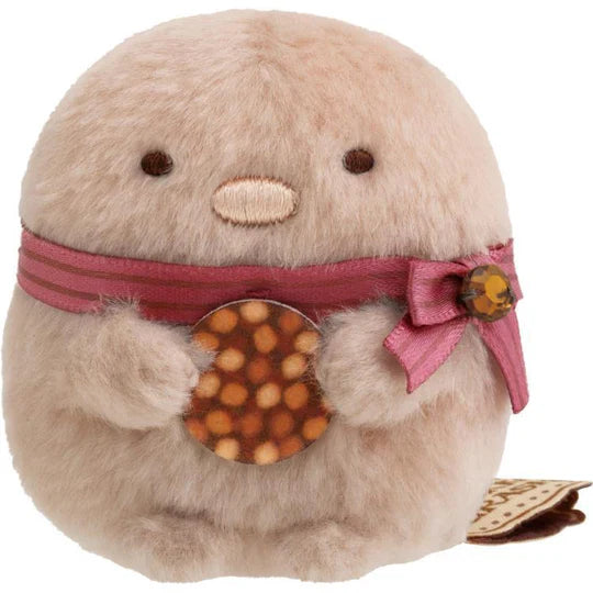 SUMIKKO GURASHI|BEAN MASTER MINI TENORI PLUSH DOLL CHOCOLATE FAIR SAN-X JAPAN - Tonkatsu