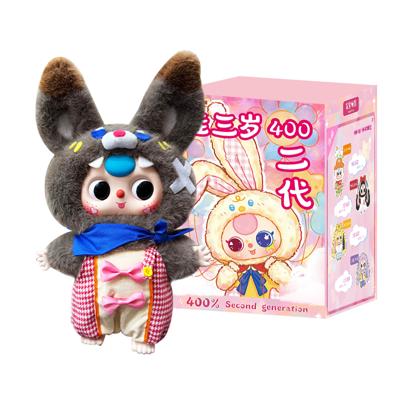 Baby Three 400% Version 2 Plush Blind Box