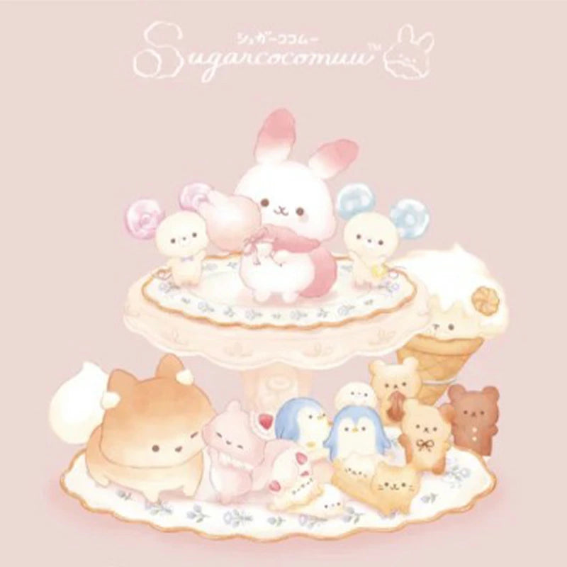 San-x Sugarcocomuu Burasage Plush Cookie Bears (Cocoa)