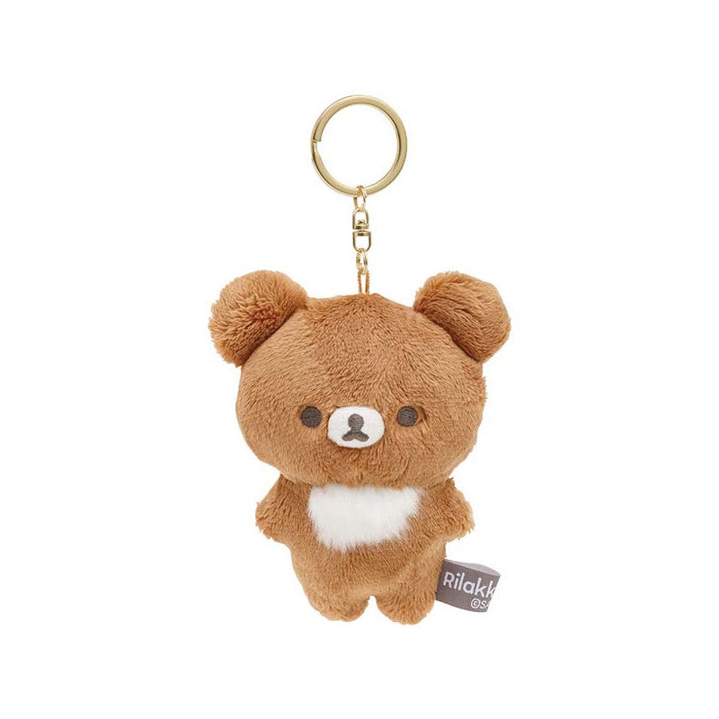 San-X Keychain Plush - Chairoikoguma : New Basic Rilakkuma