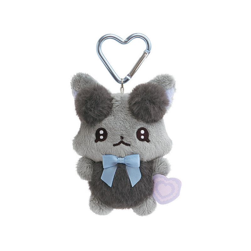San-X Hanging Plush - Cheer Cheer Lambs Uryufu : Debut Heart-shaped Carabiner