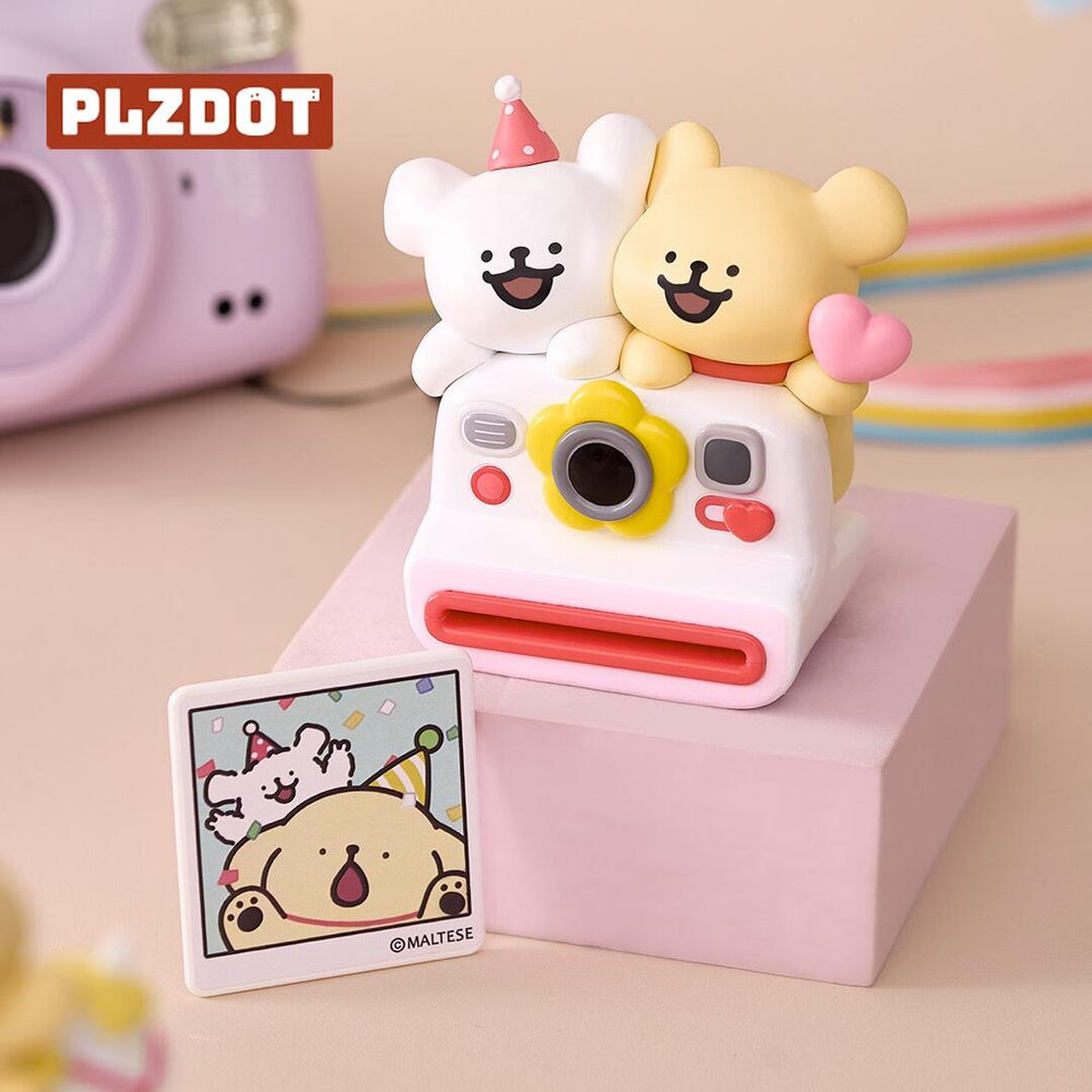 PLZDOT Maltese Line Puppy Happy Outing Series Blind Box