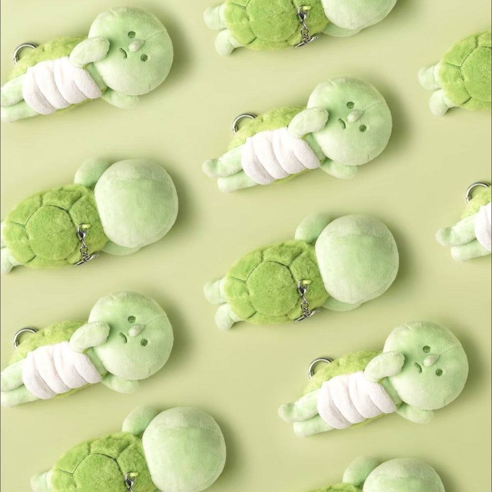 Smiski Tortise Plush Keychain