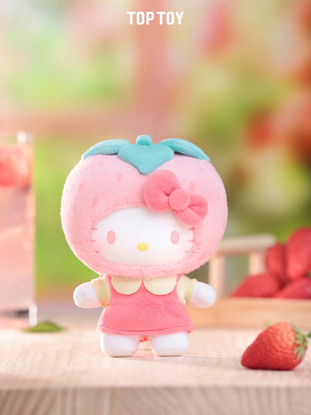 TOP TOY Hello Kitty Fruity Paradise Series Plush Pendant Blind Box